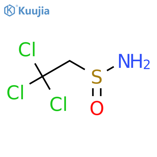 2,2,2-Trichloroethane-1-sulfinamide structure