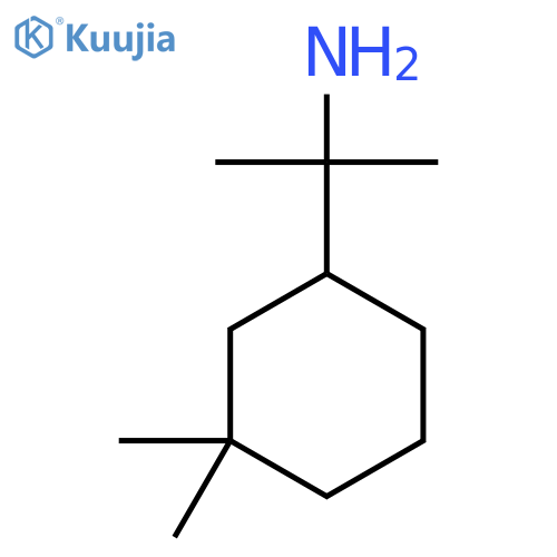 2-(3,3-dimethylcyclohexyl)propan-2-amine structure