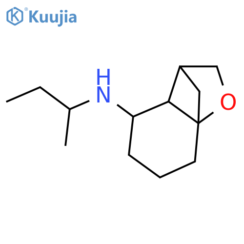 N-(butan-2-yl)-9-oxatricyclo[5.2.1.0,1,6]decan-5-amine structure