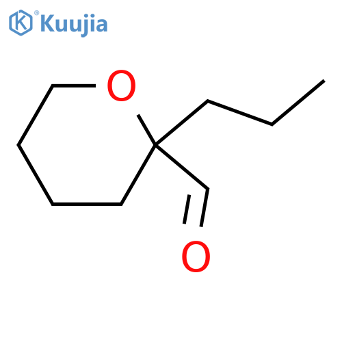 2-Propyloxane-2-carbaldehyde structure