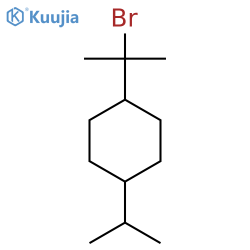 1-(2-bromopropan-2-yl)-4-(propan-2-yl)cyclohexane structure