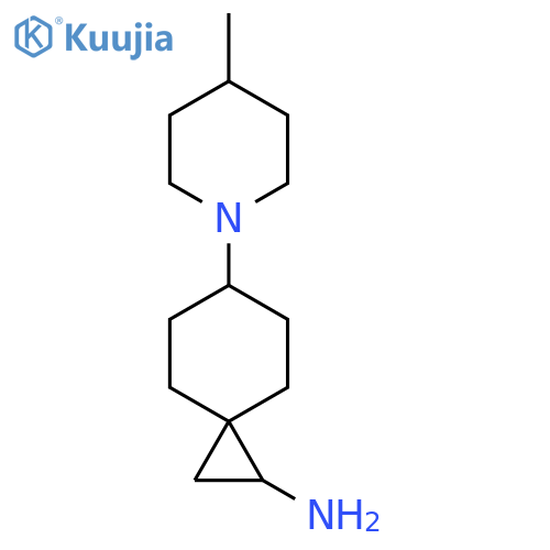 6-(4-methylpiperidin-1-yl)spiro2.5octan-1-amine structure