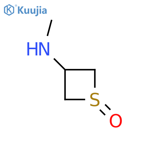 3-(methylamino)-1lambda4-thietan-1-one structure