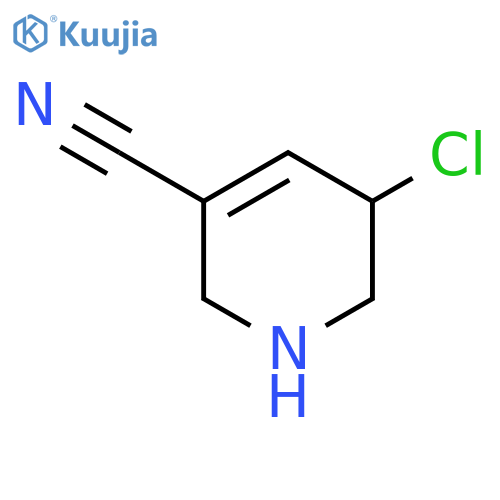 5-Chloro-1,2,5,6-tetrahydropyridine-3-carbonitrile structure