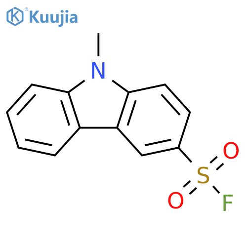 9-Methyl-9H-carbazole-3-sulfonyl fluoride structure
