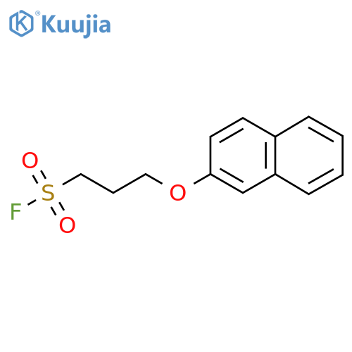 3-(Naphthalen-2-yloxy)propane-1-sulfonyl fluoride structure