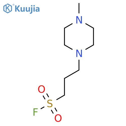 3-(4-Methylpiperazin-1-yl)propane-1-sulfonyl fluoride structure