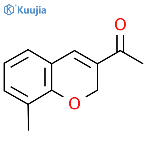 1-(8-methyl-2H-chromen-3-yl)ethan-1-one structure