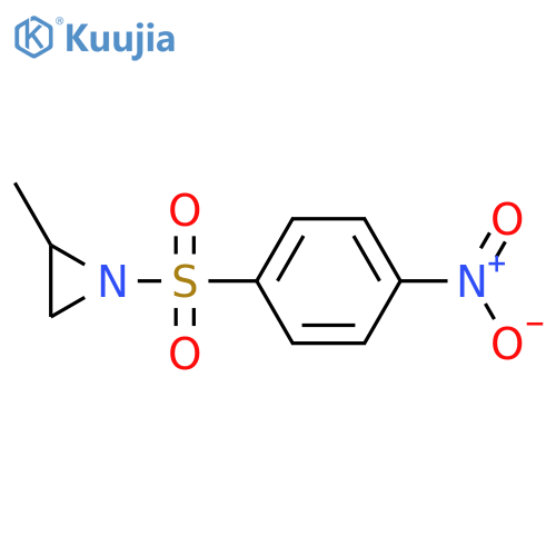 2-Methyl-1-((4-nitrophenyl)sulfonyl)aziridine structure