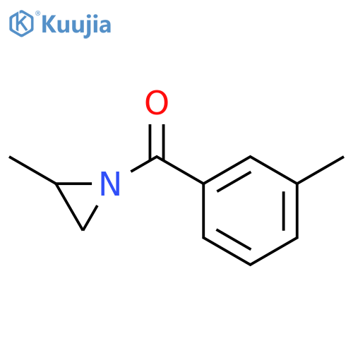 (2-methylaziridin-1-yl)-(3-methylphenyl)methanone structure