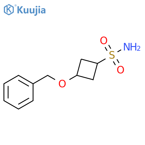 Cyclobutanesulfonamide, 3-(phenylmethoxy)- structure