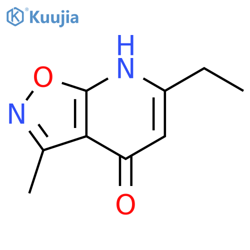 6-Ethyl-3-methyl-[1,2]oxazolo[5,4-b]pyridin-4-ol structure