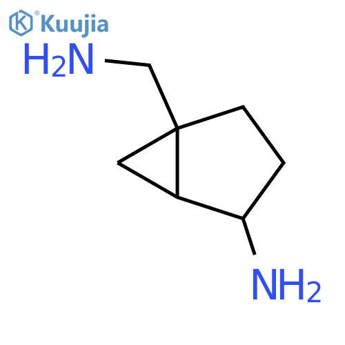 Bicyclo[3.1.0]hexane-1-methanamine, 4-amino- structure