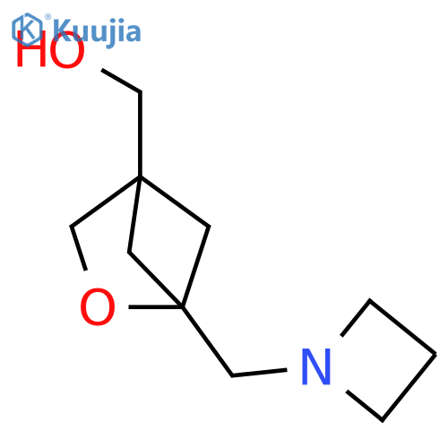 2-Oxabicyclo[2.1.1]hexane-4-methanol, 1-(1-azetidinylmethyl)- structure