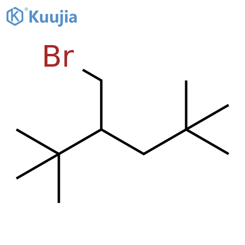 Hexane, 3-(bromomethyl)-2,2,5,5-tetramethyl- structure
