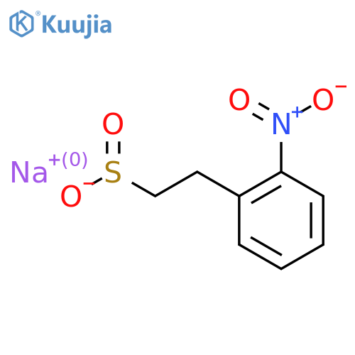 Sodium 2-(2-nitrophenyl)ethane-1-sulfinate structure
