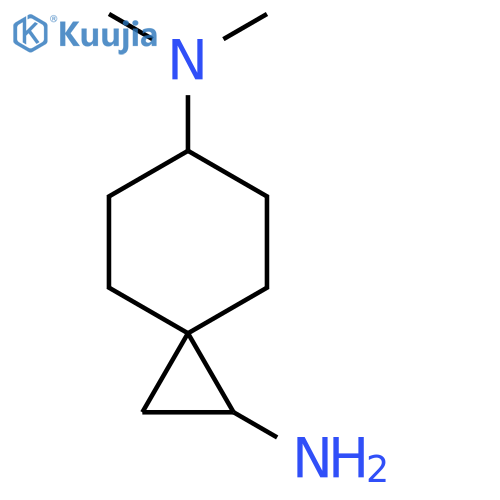 N6,N6-dimethylspiro2.5octane-1,6-diamine structure