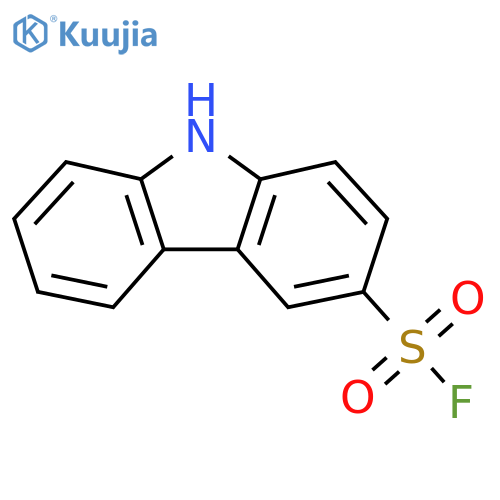 9H-carbazole-3-sulfonyl fluoride structure
