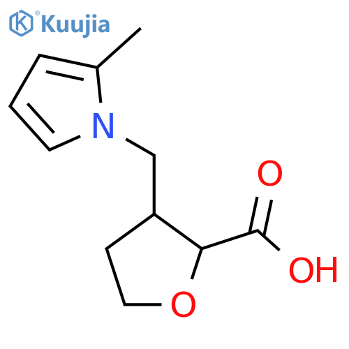 3-[(2-methyl-1H-pyrrol-1-yl)methyl]oxolane-2-carboxylic acid structure
