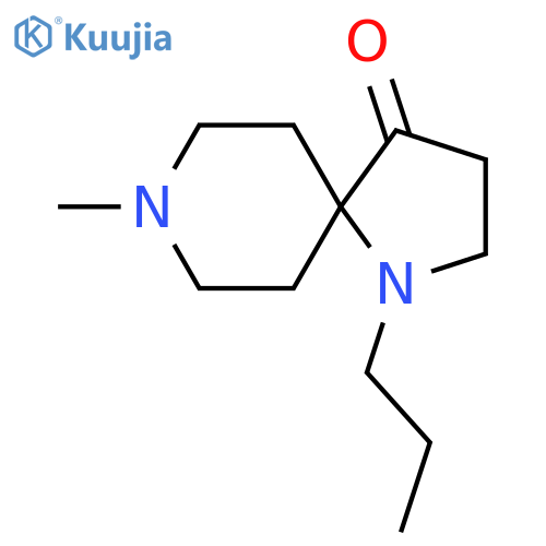8-Methyl-1-propyl-1,8-diazaspiro[4.5]decan-4-one structure
