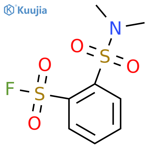 2-(Dimethylsulfamoyl)benzene-1-sulfonyl fluoride structure