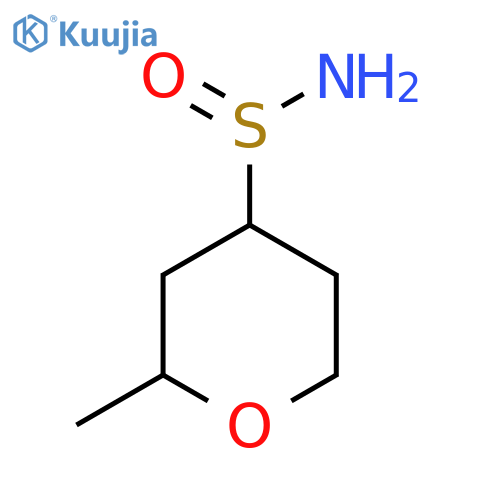 2-Methyloxane-4-sulfinamide structure