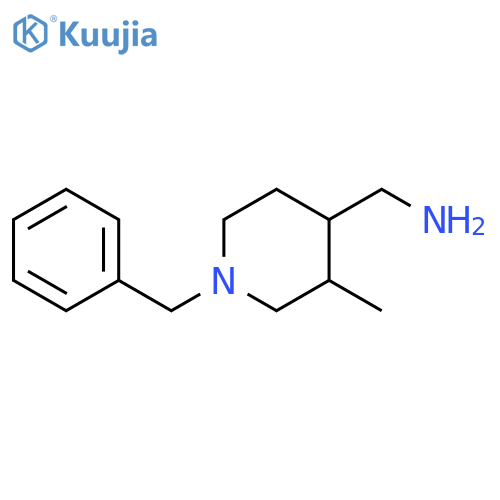 (1-benzyl-3-methylpiperidin-4-yl)methanamine, Mixture of diastereomers structure