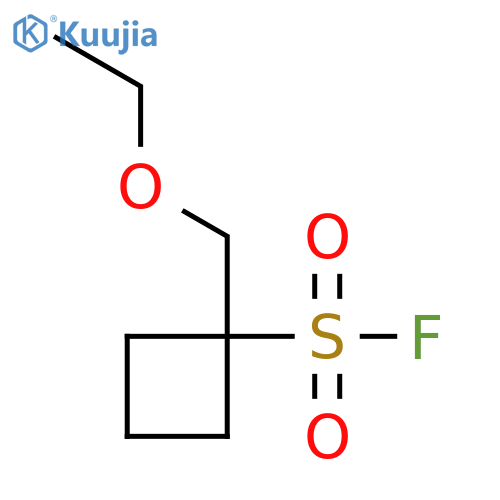 1-(Ethoxymethyl)cyclobutane-1-sulfonyl fluoride structure