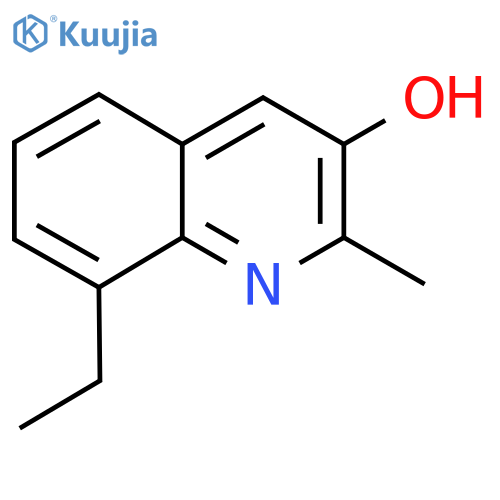 8-Ethyl-2-methylquinolin-3-ol structure