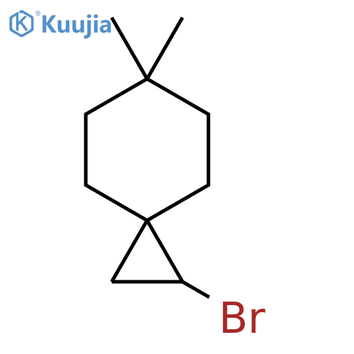 1-bromo-6,6-dimethylspiro2.5octane structure