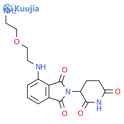 Nccoccnc1=CC=CC2=C1C(=O)N(C1ccc(=O)NC1=O)C2=O structure