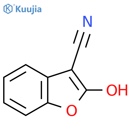 2-hydroxy-1-benzofuran-3-carbonitrile structure