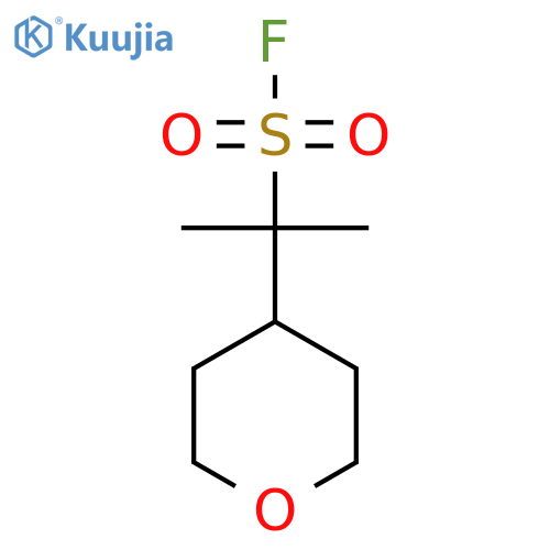 2-(oxan-4-yl)propane-2-sulfonyl fluoride structure