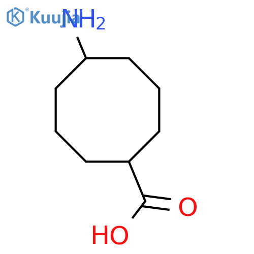 5-aminocyclooctane-1-carboxylic acid structure