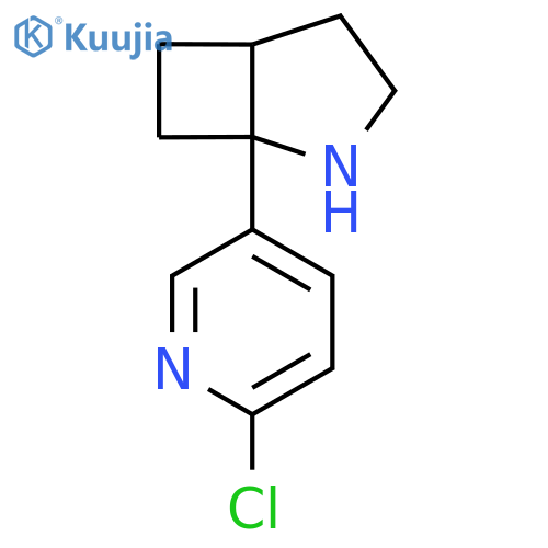 1-(6-Chloropyridin-3-yl)-2-azabicyclo[3.2.0]heptane structure