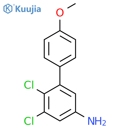 3,4-dichloro-5-(4-methoxyphenyl)aniline structure