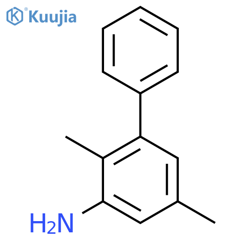 2,5-dimethyl-3-phenylaniline structure