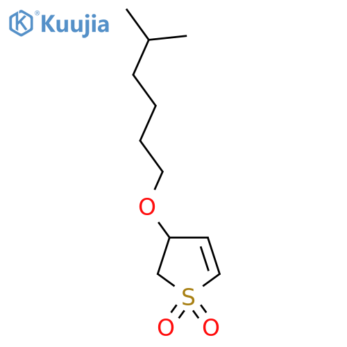 3-(5-methylhexyl)oxy-2,3-dihydro-1lambda6-thiophene-1,1-dione structure