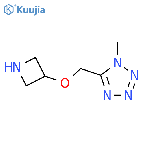 5-(azetidin-3-yloxy)methyl-1-methyl-1H-1,2,3,4-tetrazole structure