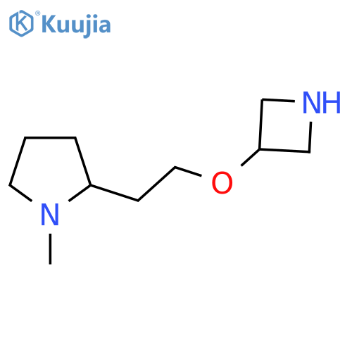 2-2-(azetidin-3-yloxy)ethyl-1-methylpyrrolidine structure