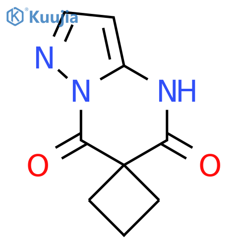 5'-hydroxy-7'H-spirocyclobutane-1,6'-pyrazolo1,5-apyrimidine-7'-one structure