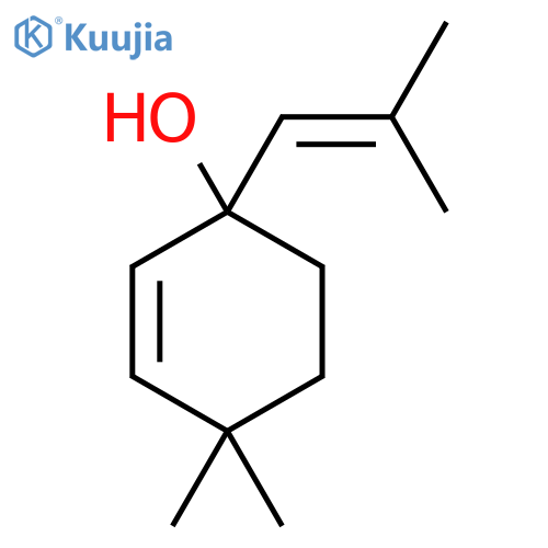 4,4-Dimethyl-1-(2-methylprop-1-en-1-yl)cyclohex-2-en-1-ol structure