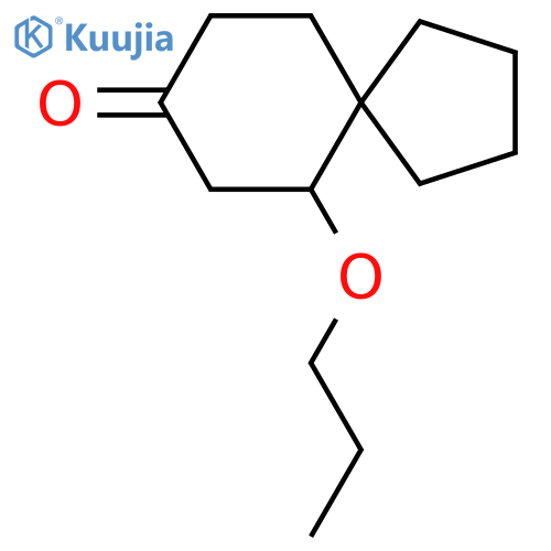 6-Propoxyspiro[4.5]decan-8-one structure