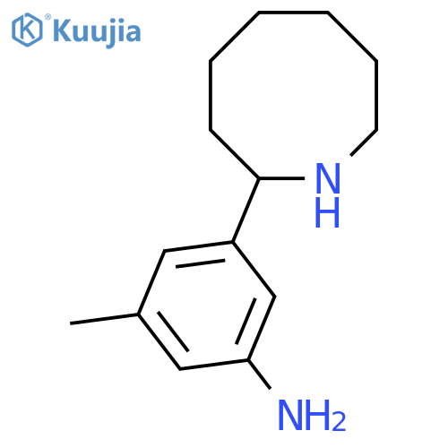 3-(Azocan-2-yl)-5-methylaniline structure