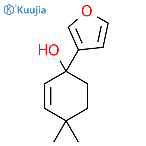 1-(Furan-3-yl)-4,4-dimethylcyclohex-2-en-1-ol structure