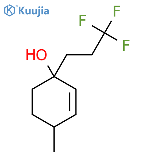 4-Methyl-1-(3,3,3-trifluoropropyl)cyclohex-2-en-1-ol structure