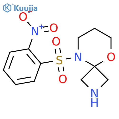 9-(2-Nitrobenzenesulfonyl)-5-oxa-2,9-diazaspiro[3.5]nonane structure