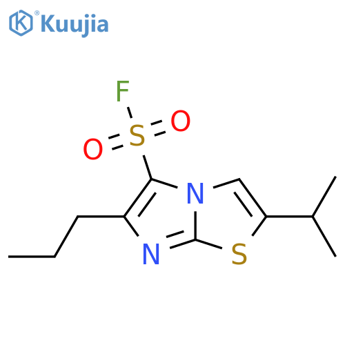 2-(propan-2-yl)-6-propylimidazo2,1-b1,3thiazole-5-sulfonyl fluoride structure