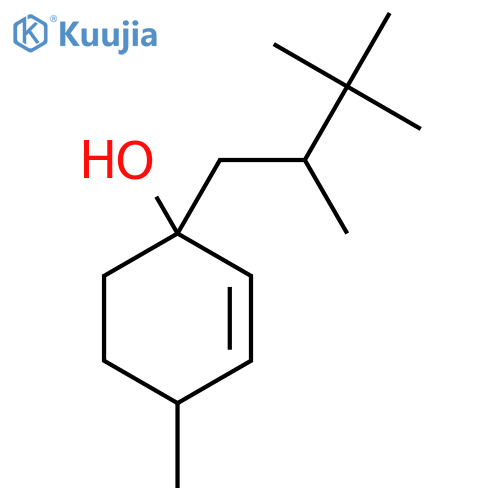 4-Methyl-1-(2,3,3-trimethylbutyl)cyclohex-2-en-1-ol structure