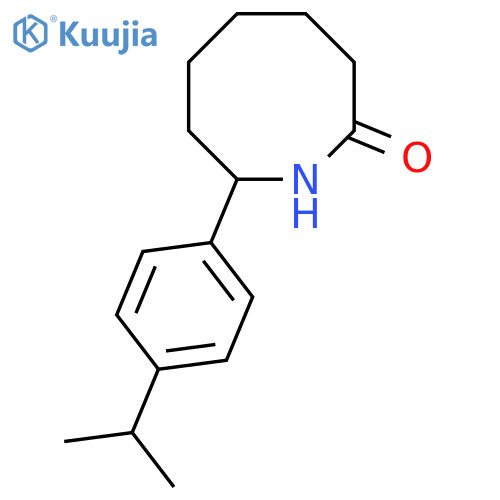 8-[4-(Propan-2-yl)phenyl]azocan-2-one structure